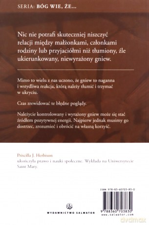 Bóg wie, że się gniewasz [KSIĄŻKA]