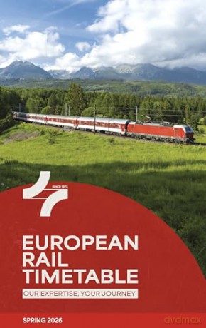 European Rail Timetable Spring 2026 - Reuben Turner [KSIĄŻKA]