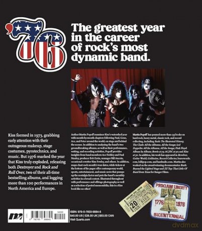Kiss '76: Twelve Months That Defined the Hottest Band in the Land - Martin Popoff [KSIĄŻKA]