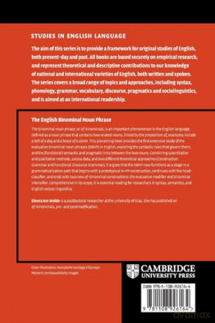 The English Binominal Noun Phrase: A Cognitive-Functional Approach (Studies in English Language) - Elnora ten Wolde [KSIĄŻKA]