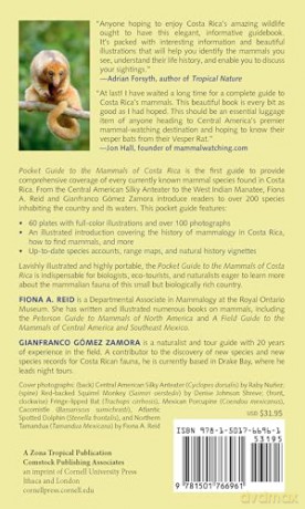 Pocket Guide to the Mammals of Costa Rica (Zona Tropical Publications) - Gianfranco Gómez Zamora [KSIĄŻKA]
