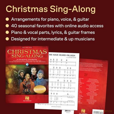 Christmas Sing-Along: Piano-Vocal-Guitar [KSIĄŻKA]