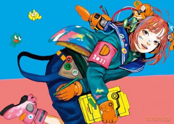 Zashikiwarashi Artworks Color Palette - Zashikiwarashi [KOMIKS]