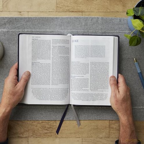 NET Bible, Large Print Thinline with Cross References, Hardcover, Comfort Print: New English Translations, Thinline With Cross References, Comfort Print - Thomas Nelson [KSIĄŻKA]
