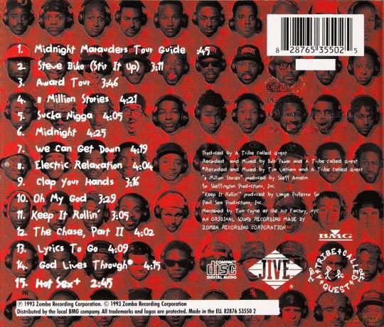 A Tribe Called Quest: Midnight Marauders [CD]