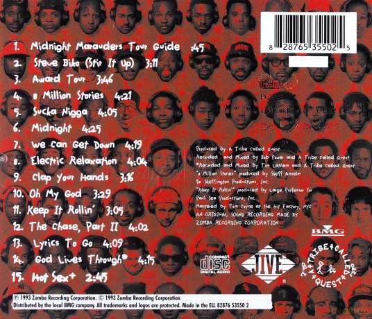 A Tribe Called Quest: Midnight Marauders [CD]