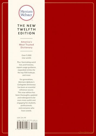 Merriam-Webster's Collegiate Dictionary: Twelfth Edition - Merriam-Webster (edited by) [KSIĄŻKA]