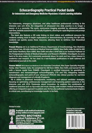 Echocardiography Practical Pocket Guide for Intensivists and Emergency Medicine Physicians: A Quick Learning Initiative - Puneet Khanna [KSIĄŻKA]