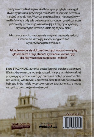 Cesarzowa Nocy Historia Katarzyny Wielkiej (twarda) [KSIĄŻKA]