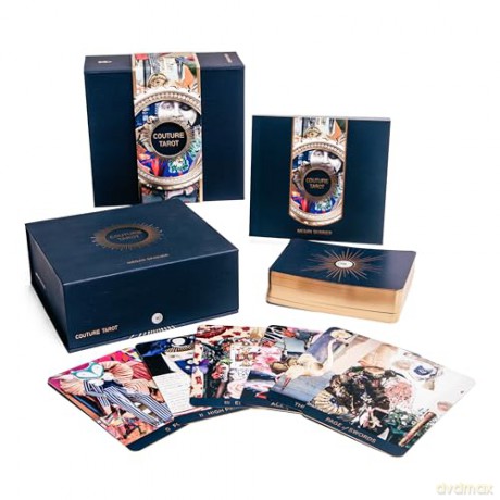 Couture Tarot (Tarot Deck and Guidebook, Box Set): (Tarot Kit Box Set with 78 Cards and Guide Book) - Megan Skinner [KSIĄŻKA]