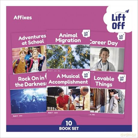 Phonic Books Lift Off Readers Affixes - Phonic Books [KSIĄŻKA]