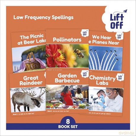 Phonic Books Lift Off Readers Low Frequency Spellings - Phonic Books [KSIĄŻKA]