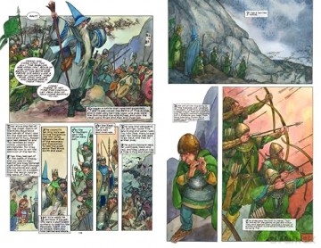The Hobbit: A Graphic Novel (Revised and Expanded) - J R R Tolkien [KSIĄŻKA]