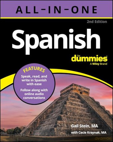 Spanish All-In-One For Dummies: Book + Audio Online - Cecie Kraynak [KSIĄŻKA]