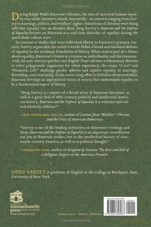 Emerson and the Defense of Equality - Greg Garvey [KSIĄŻKA]