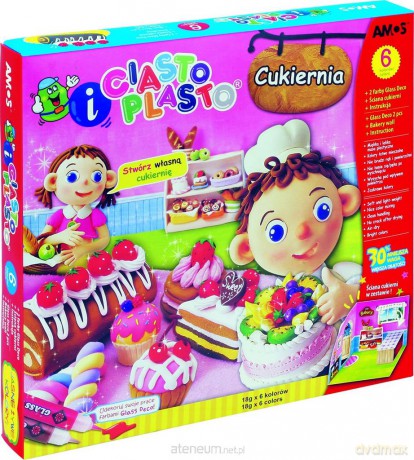 Ciasto Plasto Cukiernia 6 kolorów + 2 kolory