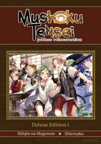 Mushoku Tensei: Jobless Reincarnation Deluxe Edition 1 (Light Novel) (Vol. 1-3 Hardcover Omnibus) (Mushoku Tensei: Jobless Reincarnation (Light Novel)) - Rifujin Na Magonote [KSIĄŻKA]