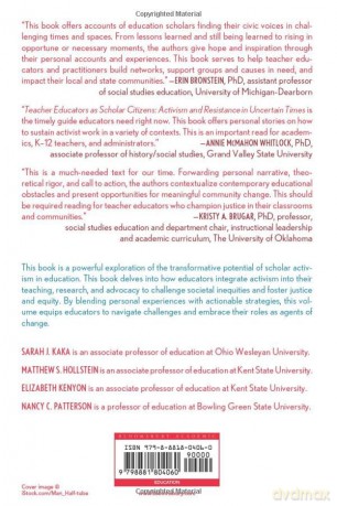 Teacher Educators as Scholar Citizens: Activism and Resistance in Uncertain Times - Nancy Patterson [KSIĄŻKA]