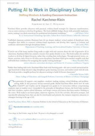 Putting AI to Work in Disciplinary Literacy: Shifting Mindsets and Guiding Classroom Instruction - Rachel Karchmer-Klein [KSIĄŻKA]