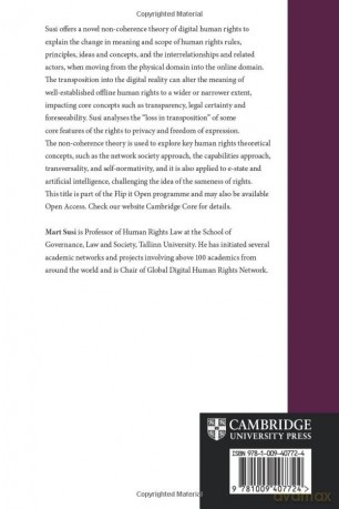 The Non-Coherence Theory of Digital Human Rights - Mart Susi [KSIĄŻKA]