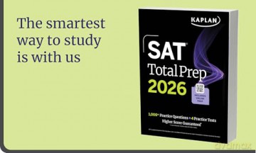 SAT Total Prep 2026: Includes 4 Full Length Practice Tests, 1,100+ Practice Questions + 1 Year Access to Online Quizzes and Video Lessons and Tutorials (Kaplan Test Prep) - Kaplan Test Prep [KSIĄŻKA]