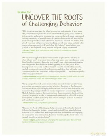 Uncover the Roots of Challenging Behavior: Create Responsive Environments Where Young Children Thrive (Free Spirit Professional) - Michelle Salcedo M Ed [KSIĄŻKA]
