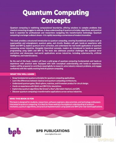 Quantum Computing Concepts: Fundamentals, circuits, and code (English Edition) - Sri Mounica Kalidasu [KSIĄŻKA]