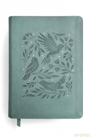 NLT The One Year Bible for Women (LeatherLike, Birdsong Teal) - Misty Arterburn [KSIĄŻKA]