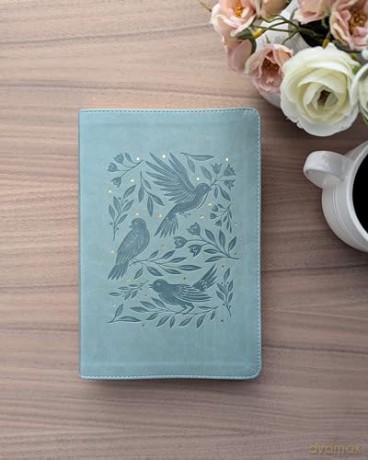NLT The One Year Bible for Women (LeatherLike, Birdsong Teal) - Misty Arterburn [KSIĄŻKA]
