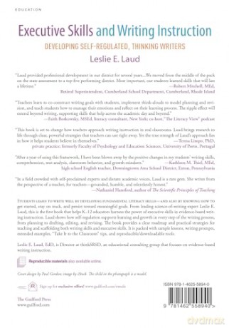 Executive Skills and Writing Instruction: Developing Self-Regulated, Thinking Writers (Executive Skills for Educators) - Leslie E. Laud [KSIĄŻKA]