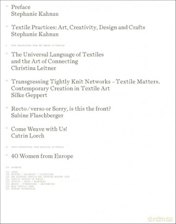 Textile Practices: Forty Female Artists and Designers from Europe [KSIĄŻKA]