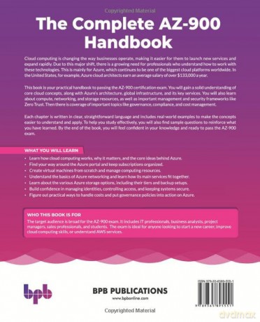 The Complete AZ-900 Handbook: Straightforward strategies to pass the exam (English Edition) - Tom Taulli [KSIĄŻKA]