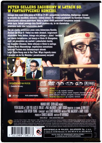 Kocham Cię Alicjo B. Toklas [DVD]