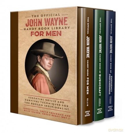 The Official John Wayne Handy Book Library for Men (Boxed Set): Essential life skills and survival techniques for the rugged individualist - James Ellis [KSIĄŻKA]