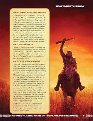 The Role-Playing Game of the PLANET OF THE APES THE ANSA FILES - Andrew E. C. Gaska [KSIĄŻKA]