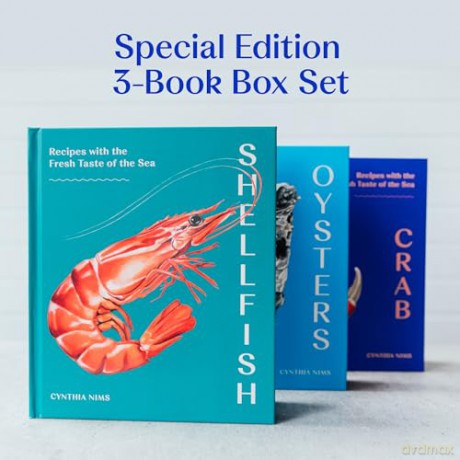Essential Shellfish Collection: Special Edition, 3-Book Box Set: Crab, Oysters, Shellfish - Cynthia Nims [KSIĄŻKA]