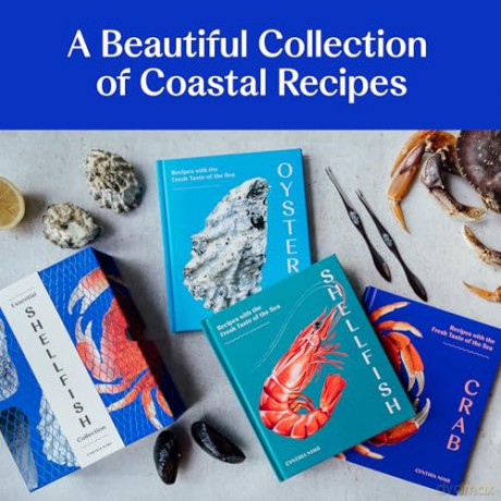 Essential Shellfish Collection: Special Edition, 3-Book Box Set: Crab, Oysters, Shellfish - Cynthia Nims [KSIĄŻKA]