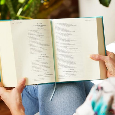 NKJV, Journal the Word Bible, Large Print: Reflect, Journal or Create Art Next to Your Favorite Verses (Stone Leathersoft over board, Red Letter) - Thomas Nelson [KSIĄŻKA]