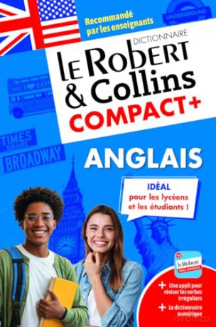 Le Robert et Collins Compact Anglais: English-French and French English dictionary (Les dictionnaires bilingues) [KSIĄŻKA]