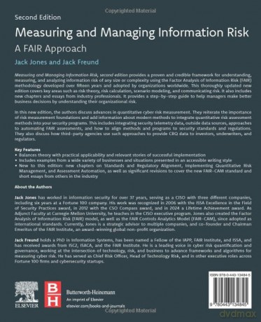 Measuring and Managing Information Risk: A FAIR Approach - Freund [KSIĄŻKA]