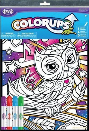 Colorups duży zestaw Sówka