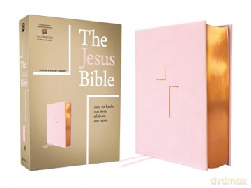 The Jesus Bible, ESV Edition, Leathersoft over Board, Pink [KSIĄŻKA]