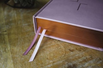 The Jesus Bible, ESV Edition, Leathersoft over Board, Pink [KSIĄŻKA]