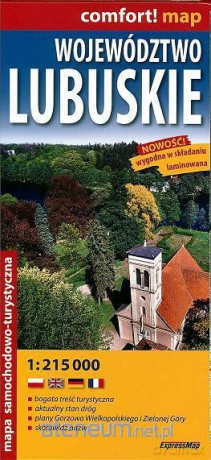 Comfort! map Województwo lubuskie 1:215 000 [KSIĄŻKA]