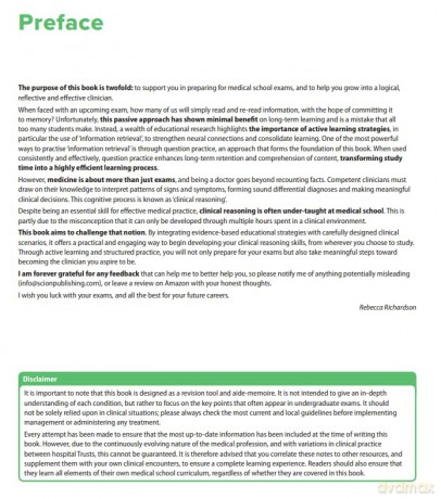 UKMLA Practice Questions for medical student revision: 500+ MCQs with expert clinical reasoning explained - Rebecca Richardson [KSIĄŻKA]