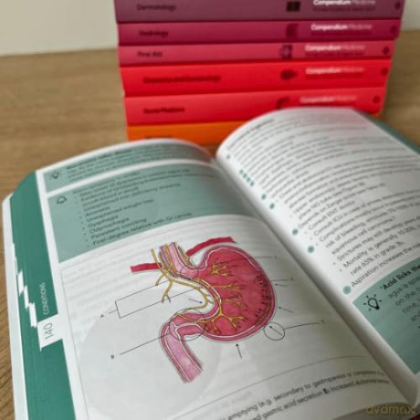 Pocket Gastroenterology and Hepatology: Your compact guide to Gastroenterology and Hepatology: practical, concise, and a clinical lifeline. (Compendium Medicine) [KSIĄŻKA]