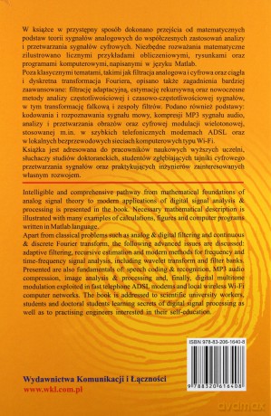 Cyfrowe przetwarzanie sygnałów. Od teorii do zastosowań [KSIĄŻKA]