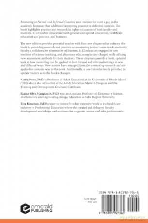 Mentoring in Formal and Informal Contexts (Adult Learning in Professional, Organizational, and Community Settings) [KSIĄŻKA]