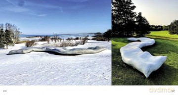 Mark Mennin: Observance. Three Decades of Carving In the Landscape - Hilary Lewis [KSIĄŻKA]