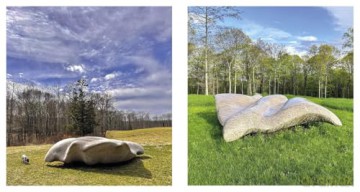 Mark Mennin: Observance. Three Decades of Carving In the Landscape - Hilary Lewis [KSIĄŻKA]